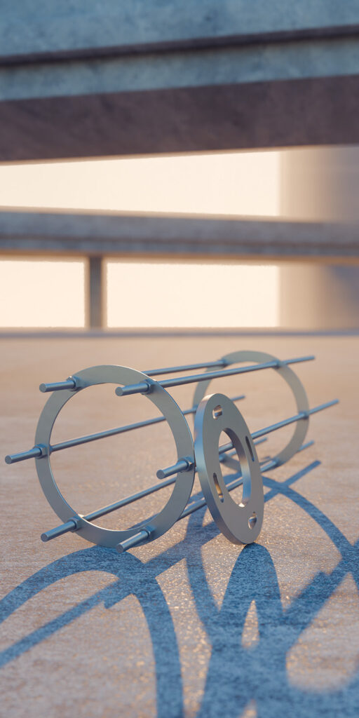 Blurred image of Standard flange