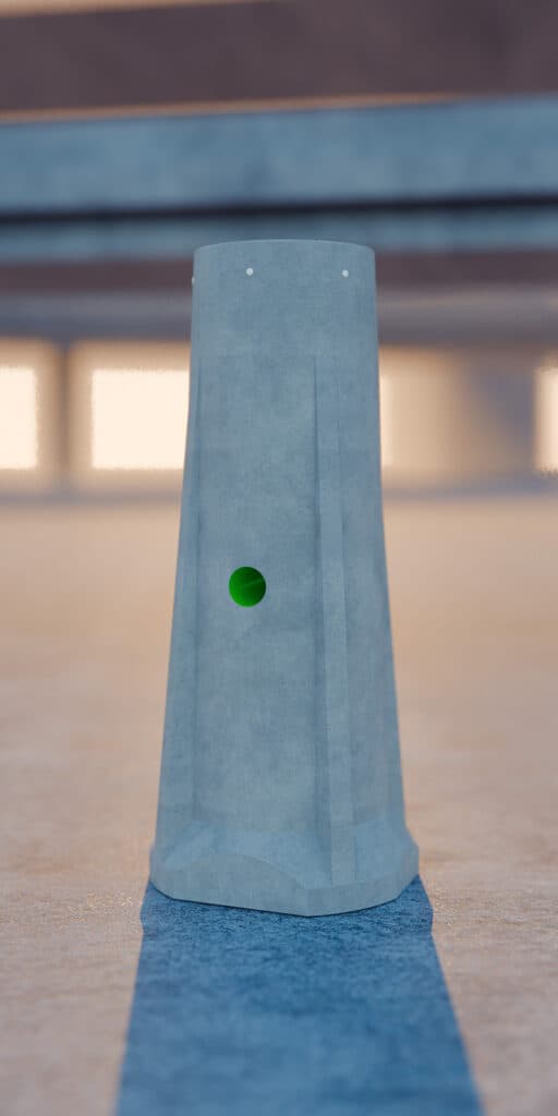 Blurred SJP-puupylvään jalusta